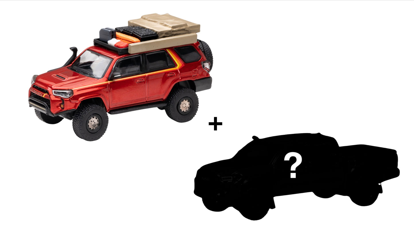 (Bundle) DiecastTalk 1/64 Toyota 4Runner 40th Overland + Secret Car