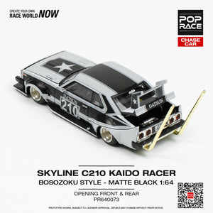 Pop Race 1:64 Skyline. C210 Bosozoku Style PR64-73