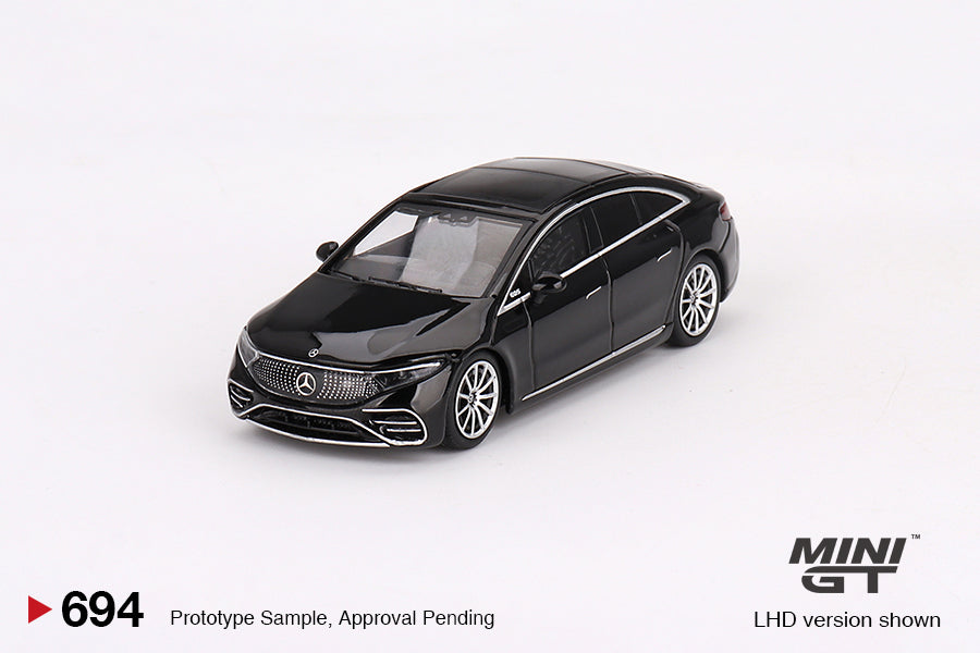 Preorder Mini GT 1 64 Mercedes Benz EQS 580 4MATIC Black MiJo Exclusives