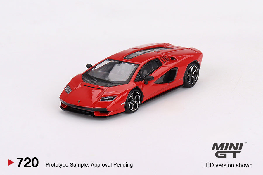 MiniGT ランボルギーニ カウンタック Rosso Mars チェイス Mini GT 1:64 Lamborghini Countach LPI 800-4 – Rosso Mars