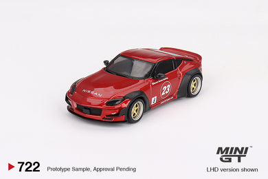 (Preorder) Mini GT 1:64 Nissan Z Pandem – Passion Red – MiJo Exclusives