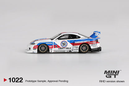 Mini GT 1:64 Nissan LB-Super Silhouette S15 SILVIA GARASIDRIFT x LBWK 2025