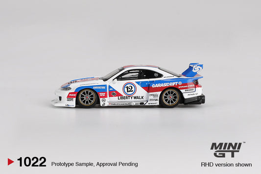 Mini GT 1:64 Nissan LB-Super Silhouette S15 SILVIA GARASIDRIFT x LBWK 2025