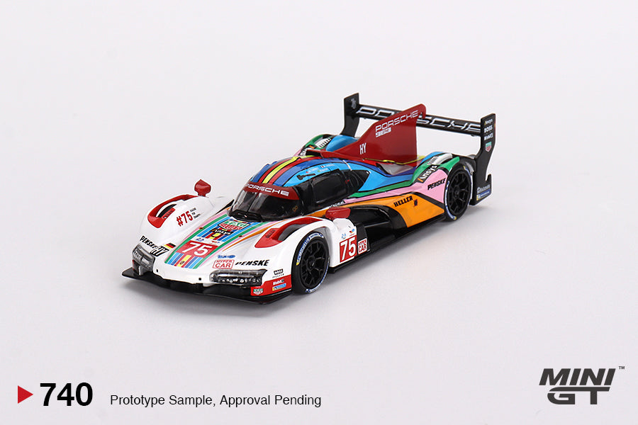 Mini GT 1:64 Porsche 963 #75 Porsche Penske Motorsport 2023 24 Hrs of Le Mans- Mijo Exclusives