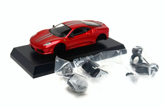 KYOSHO 1:64 Ferrari 430 Scuderia (Chrome Red)