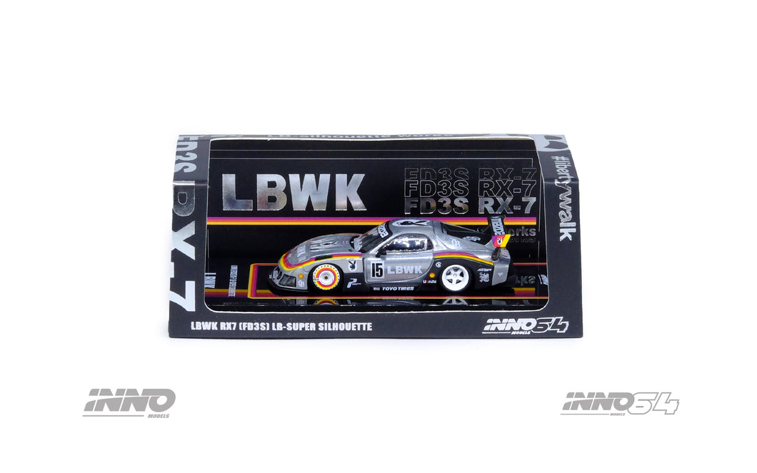(Chase) INNO64 1/64 LBWK RX7 (FD3S) LB-SUPER SILHOUETTE Beijing Exclusive