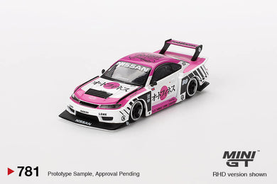 (Preorder) Mini GT 1:64 Nissan LB-Super Silhouette S15 SILVIA Auto Finesse SEMA 2023 – Mijo Exclusives