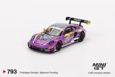 (Preorder) Mini GT 1:64 Porsche 911 GT3 R #27 HubAuto Racing 2023 FIA GT World Cup 70th Macau Grand Prix – Mijo Exclusives