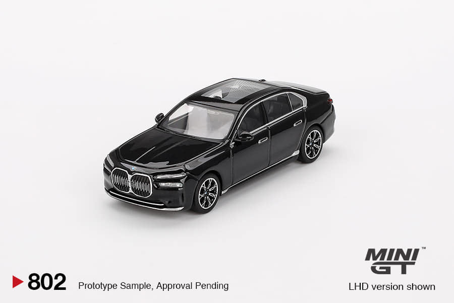 (Preorder) Mini GT 1:64 BMW i7 eDrive50 Black Sapphire