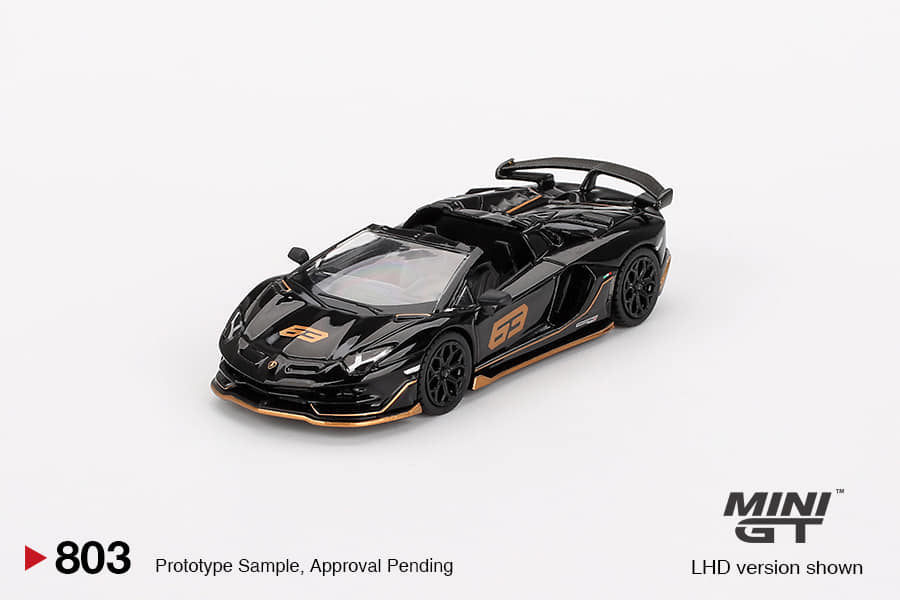 MINI GT 1/64 ランボルギーニ アヴェンタドール SVJ RS 224 MINI GT 1/64 ランボルギーニ アヴェンタドール SVJ 63 ブルー