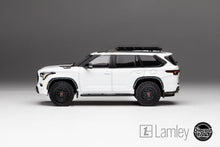 Load image into Gallery viewer, DiecastTalk x Lamley GCD 1/64 Toyota Sequoia TRD PRO Ice Cap White Ltd 804pcs