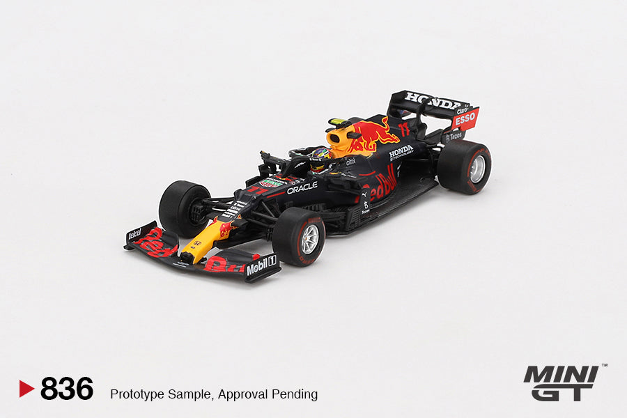 Mini GT 1:64 Red Bull RB16B #11 Sergio Pérez  2021 Azerbaijan Grand Prix Winner – Limited Edition