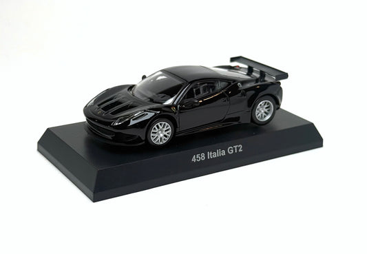 KYOSHO 1:64 Ferrari 458 Italia GT2 (Black/White)