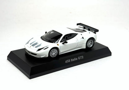 KYOSHO 1:64 Ferrari 458 Italia GT2 (Black/White)