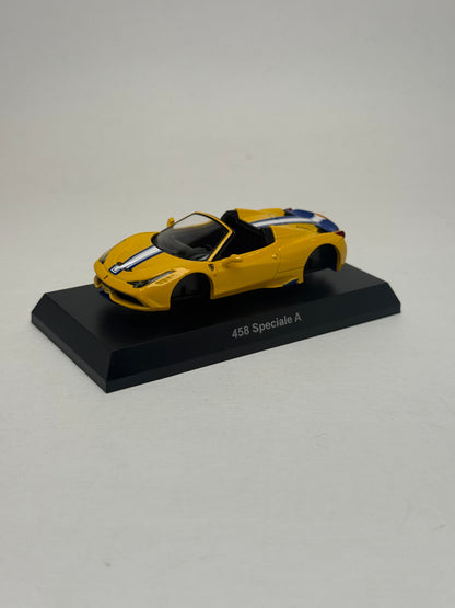 KYOSHO 1:64 Ferrari 458 Speciale A (Yellow)