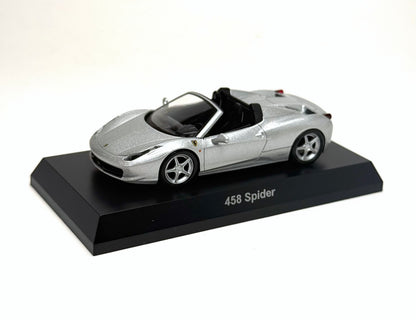 KYOSHO 1:64 Ferrari 458 Spider (Silver)