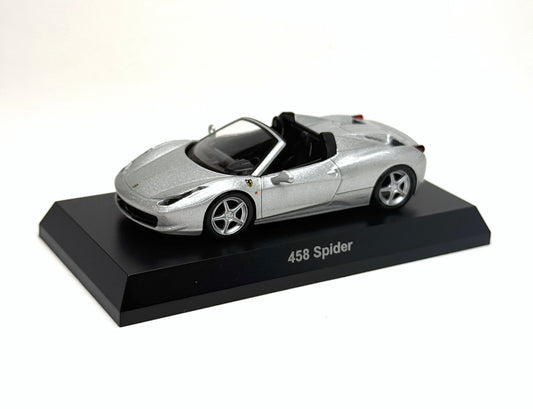 KYOSHO 1:64 Ferrari 458 Spider (Silver)