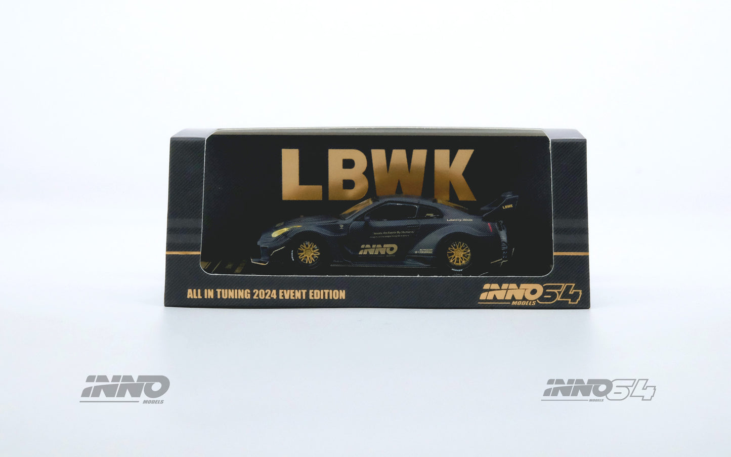 Inno64 1/64 All In Tuning China Exclusive NISSAN R35 GT-RR LB-SILHOUETTE WORKS Full Carbon "Zhuohao Liu"