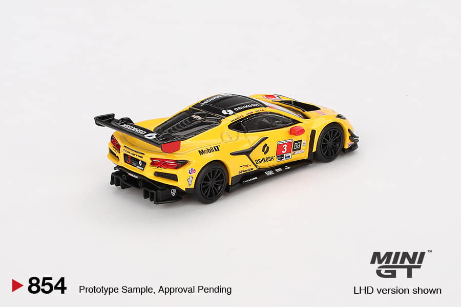 Mini GT 1:64 Chevrolet Corvette Z06 GT3.R #3 Corvette Racing by Pratt Miller Motorsports 2024 IMSA Daytona 24 Hrs