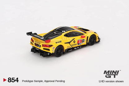 Mini GT 1:64 Chevrolet Corvette Z06 GT3.R #3 Corvette Racing by Pratt Miller Motorsports 2024 IMSA Daytona 24 Hrs