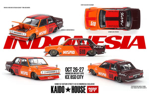 (Bundle) Kaido House 1/64 DATSUN STREET 510 V3 Indonesia event exclusive