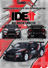 Load image into Gallery viewer, Inno64 1:64 NISSAN SKYLINE GT-R (R34) Z-Tune  Indonesia Diecast Expo 2024 Exclusive Edition