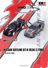 Load image into Gallery viewer, Inno64 1:64 NISSAN SKYLINE GT-R (R34) Z-Tune  Indonesia Diecast Expo 2024 Exclusive Edition