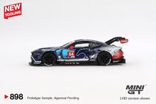 Load image into Gallery viewer, (Preorder) Mini GT 1:64 Ford Mustang GT3 #64 Ford Multimatic Motorsports 2024 IMSA Daytona 24Hrs