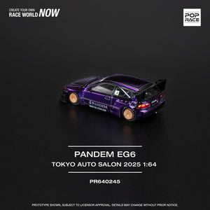 Poprace 1/64 Tokyo Auto Salon 2025 Pandem Civic EG