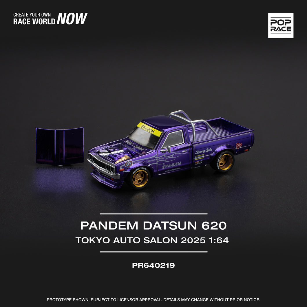 Poprace 1/64 Tokyo Auto Salon 2025 Pandem Datsun 620