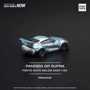 Poprace 1/64 Tokyo Auto Salon 2025 Pandem Supra Silver