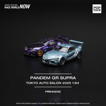 Load image into Gallery viewer, Poprace 1/64 Tokyo Auto Salon 2025 Pandem Supra Silver