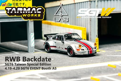 Tarmac 1/64 SGTVI TAIWAN EDITION RWB Backdate - Silver