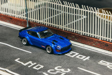 Load image into Gallery viewer, Tarmac Works 1/64 Nissan Fairlady Z S30 Widebody Blue Jon Sibal