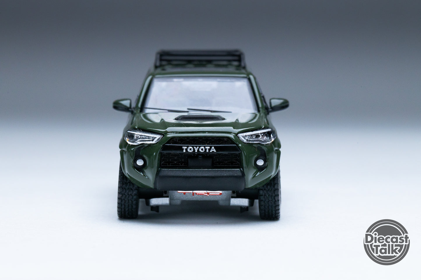 GCD DiecastTalk Exclusive 1/64 Toyota 4Runner TRD PRO Army Green Ltd 1008pcs