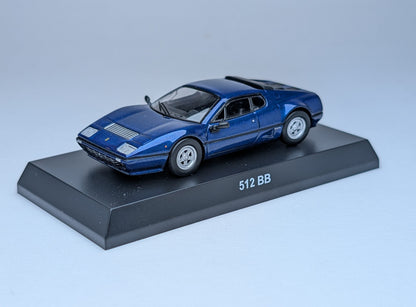 KYOSHO 1:64 Ferrari 512 BB LM Blue