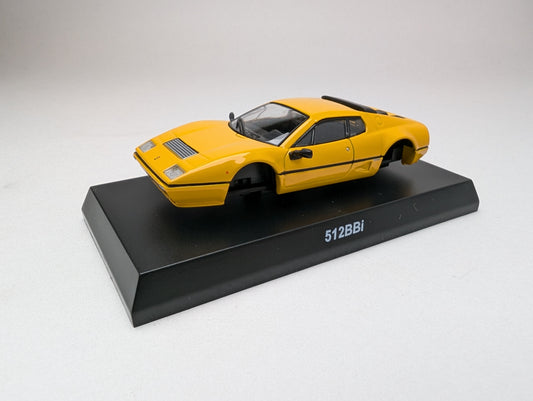 KYOSHO 1:64 Ferrari 512BBi Yellow (with tools)