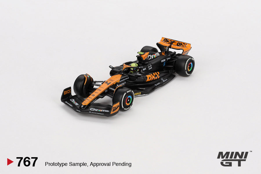 Mini GT 1:64 McLaren MCL60 #4 Lando Norris 2023 F1 Japan GP 2nd Place – MiJo Exclusives