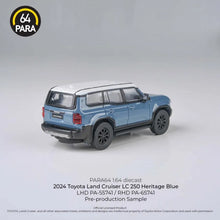 Load image into Gallery viewer, Para64 1:64 2024 Land Cruiser 250 Blue