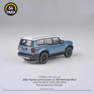 Para64 1:64 2024 Land Cruiser 250 Blue