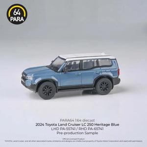 Para64 1:64 2024 Land Cruiser 250 Blue