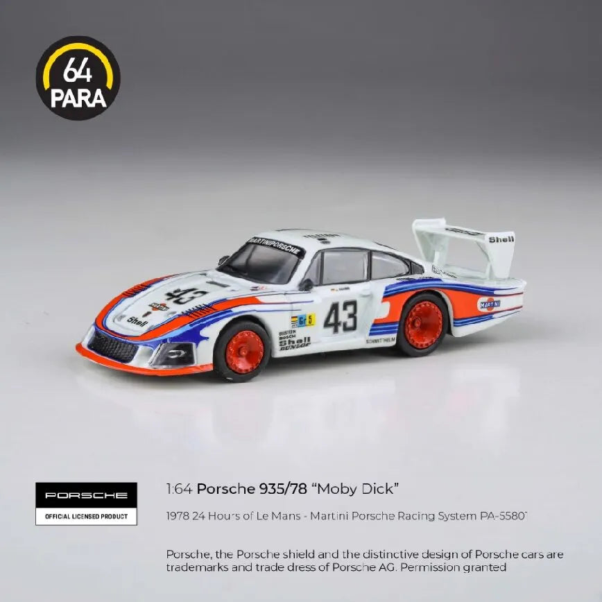 Para64 1:64 Porsche 935/78 1978 24H of Le Mans #43 Moby Dick