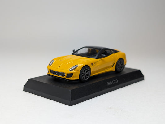 KYOSHO 1:64 Ferrari 599 GTO (Yellow/White/Red)
