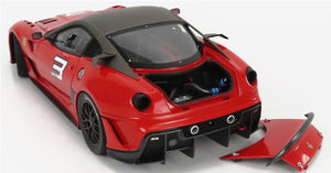 Hot Wheels Elite 1:18 Ferrari 599xx Red #3