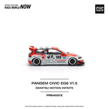 Load image into Gallery viewer, (Pre order) POPRACE 1/64 HONDA PANDEM CIVIC EG6 v1.5 IDEMITSU MOTION INFINITE