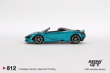 Load image into Gallery viewer, (Preorder) Mini GT 1:64 McLaren 750S Spider Belize Blue