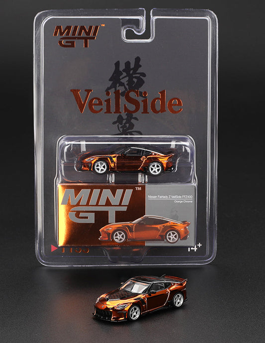 MINIGT 1/64 Nissan Fairlady Z VeilSide FFZ400 Orange Chrome VeilSide Ltd. 2026 Exclusive