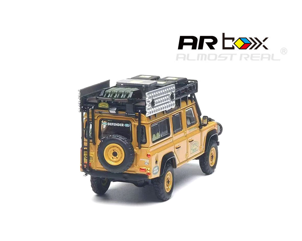 Almost Real 1:64 ARbox Land Rover DEFENDER 110 “Camel Trophy” Support Unit Sabah-Malaysia 1993 – Limited Edition