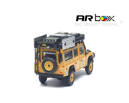 Almost Real 1:64 ARbox Land Rover DEFENDER 110 “Camel Trophy” Support Unit Sabah-Malaysia 1993 – Limited Edition