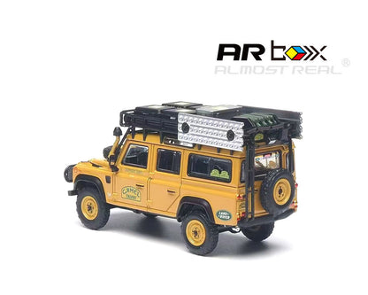 Almost Real 1:64 ARbox Land Rover DEFENDER 110 “Camel Trophy” Support Unit Sabah-Malaysia 1993 – Limited Edition